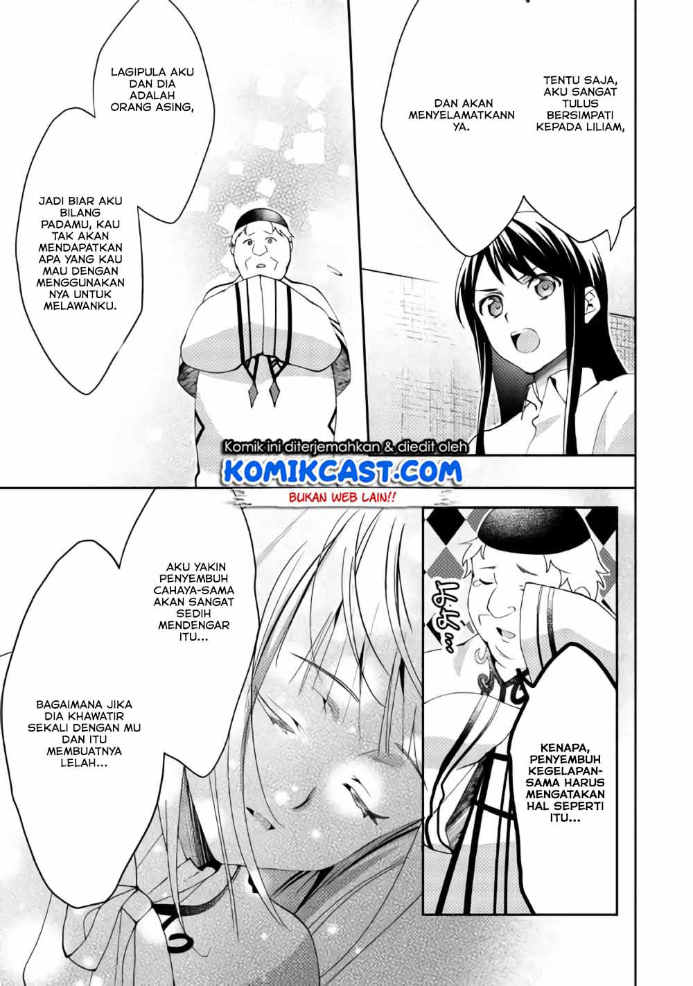 Isekai de “Kuro no Iyashi Te” tte Yobareteimasu Chapter 39 Bahasa Indonesia